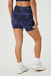 tie dye cycling shorts